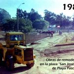1984 – Remodelaciones Plaza San José de Mayo. Playa Pascual