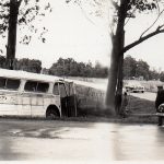 1974 – Accidente de tránsito en entrada a Playa Pascual