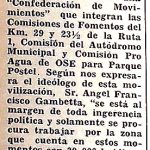 1976 – Creación de Confederación de Movimientos