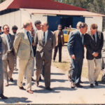 1988 – Inauguración y Visita presidencial a TORYAL S.A.