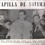 1989 – Inauguración de la Capilla Católica en  Sofima.
