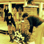1983 – Ofrenda floral al prócer José Gervasio Artigas en la UTU.