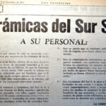 1970 – Cerámicas del Sur a su personal.