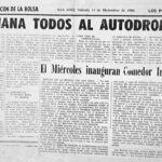 1980- Todos al Autódromo. Club de Leones.