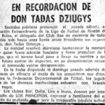 1987 – En recordación de Don Tadas Dziugys