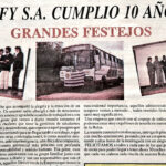 1988 – SOLFY S.A. festejó su décimo aniversario.
