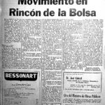 1972 – Movimiento en Rincón de la Bolsa.