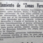 1976 – Zonas Verdes.