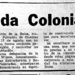 1975 -Bienvenida Colonia Wilson. Comisiones Federadas