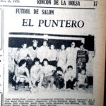 1975 – Fútbol de salón en Club Playa Pascual.