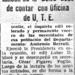 1972 – UTE .Oficina comercial