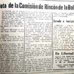 1970 – Comisión de Rincón de la Bolsa.